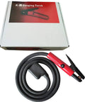 Top view of Beefy 1000 Amp Carbon Arc Gouging Torch with 7 foot cable, boxed, air arc tool for cutting copper, iron, and steel.