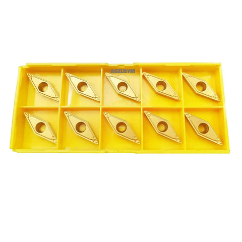 VBMT332 VBMT160408 HQ US735 CNC Lathe Indexable Carbide Turning Insert Cutting Blade For VBMT Tool Holder