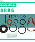 Flooring Nailer Rebuild Kit With 105043 Bumper And O Ring Set For MIIIFN MIIIFS And MIII displayed with components and label ORK6
