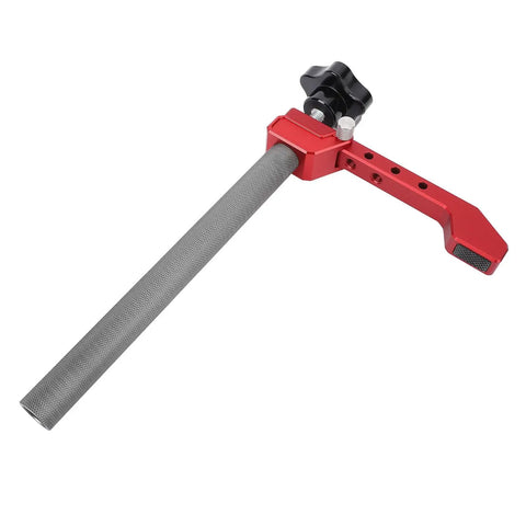 Pro Grade 19mm Anti Scratch Bench Dog Clamp For Woodworking, Quick Clamp On Benchtop, Built Like A Tank Aluminum Alloy Build With Smooth Jaws