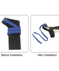 ESD Grounding Kit With 10 Pcs Anti Static Foot Heel Straps And Wrist Strap Band Adjustable Buckle Type installation steps