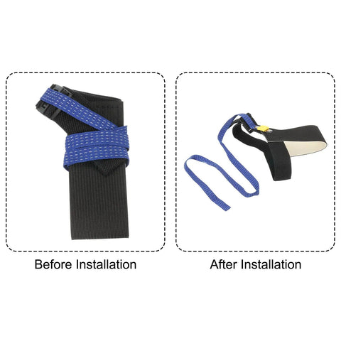 ESD Grounding Kit With 10 Pcs Anti Static Foot Heel Straps And Wrist Strap Band Adjustable Buckle Type installation steps
