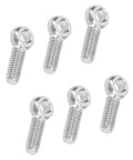 Twenty Piece Set Of Heavy Duty Lifting Eye Bolts Made From 304 Stainless Steel Durable And Corrosion Resistant For Machinery Lifting Accessories Hoists Rigging Indoor Outdoor Use, six bolts