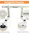 Heavy Duty Mini Split Wall Mount Bracket Designed For Rock Solid Outdoor Installation Supports 270 Pounds with anti-vibration pads.