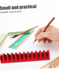 12 Piece Modular Wrench Organizer Tray for Garage and Workshop Durable Plastic Construction Space Saving Tool Storage