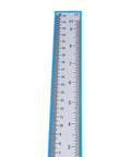 Heavy Duty Aluminum Dowel Punch Locator Drill Guide For Woodworking And Cabinet Hardware Mounting With Dead Center Accuracy scale with cm and inches.