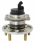 Top Shelf Rear Left And Right Wheel Hub And Bearing Assembly Pair With Abs Sensor for Kia Soul 2014 to 2019, detailed angle view.