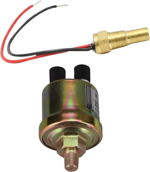 Sensor components of Pro Series 6 Gauge Set With 110mm Speedometer Tachometer And 52mm Fuel Level Water Temperature Oil Pressure And Volt Gauges