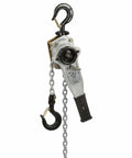 Lever Chain Hoist 2200 Pound Capacity With 15 Foot Lift One Hand Wheel Operation When Unloaded 360 Degree Rotating Handle For Tight Spaces