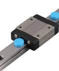 Miniature Linear Rail Guide With 12mm Width, 4 Point Contact, Integrated Lubrication System For Precision Equipment And Automation