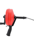 Heavy Duty Drain Auger With 10m Coil Spring And Twin Modes for knocking out stubborn clogs and bathroom pipeline tasks.