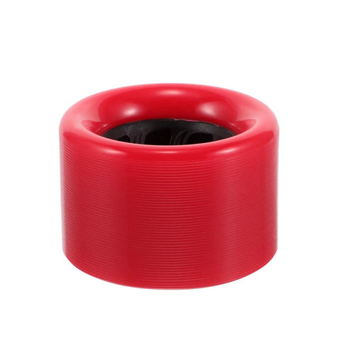 Red 92A Quad Roller Skate Wheels Replacement For Speed Skates Indoor Outdoor Use Grippy Anti Slip PU PP Wheels Stable Performance