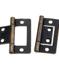 Rotating Concealed Door Hinge Set 2 Pack No Fuss 38x20mm For Cabinets And Drawers Easy Install With Screws Heavy Duty