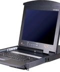 Top Shelf 16 Port Ip Based Kvm Switch With A Crisp 17 Inch Lcd Display designed for efficient remote server management with keyboard.