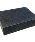 Granite Surface Plate 6 By 8 By 2 Inches Grade B 0 Ledge Precision Ground For Flatness Plus Minus 0.0001 Inch Machining Reference Tool Meets GGG P 463C Certificate Of Inspection Included.
