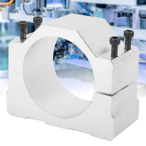 80mm CNC motor mount bracket with electroplated finish