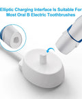 USB Replacement Charger For Electric Toothbrushes, Compatible With Pro 1000 3000 5000 IO Series 3 4 5 6 3757 Inductive Charging Base