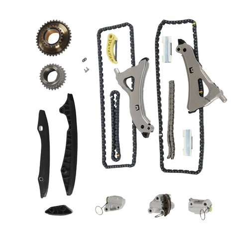 High Performance Timing Chain Kit For Mercedes Benz W212 E500 S500 CL500 SL500 With 4.7L V8 M278 Engine Made From Heavy Duty Alloy For Long Lasting Durability And Reliable Power, timing chain set with guides and gears
