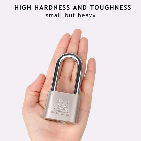 Two Pack 40mm Padlocks With Keys, Long Shackle Indoor Outdoor Use, Lock For Home Garage Shed, Includes Four Keys Per Lock, Separate Keys, Durable Weatherproof Steel