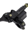 Close-up of right hydraulic brake master cylinder for 50cc to 250cc dirt bikes, ATVs, and scooters replacement part.