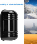 Dual Laser Alarm Beam Sensor For Indoor And Outdoor Security, weatherproof design in various harsh environments