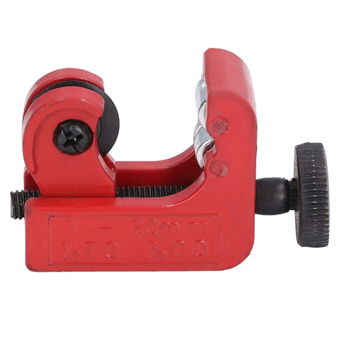 Compact Mini Tubing Cutter Tool, All Steel Alloy Build, Cuts Soft Copper, Brass, And Aluminum 3 Through 22mm
