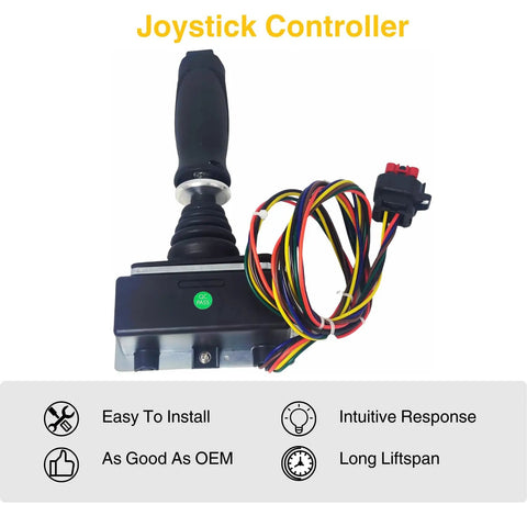 Knockout Heavy Duty Replacement Joystick Controller For Jlg Articulating Boom Lifts Built Tough With Dead Reliable Precision And Super Smooth Handling Fits 450aj 600aj 740aj