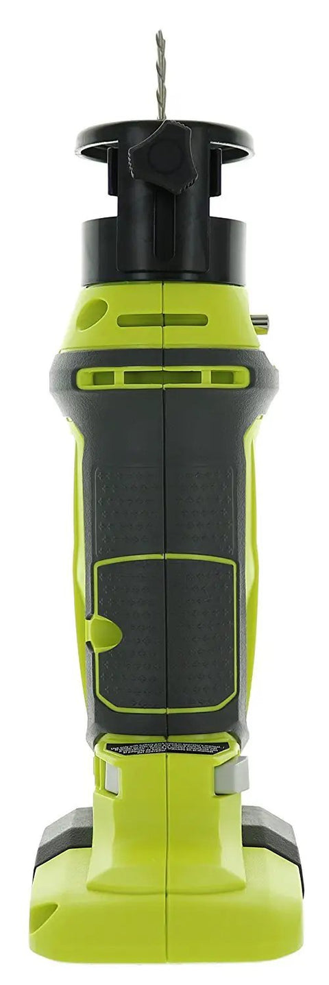 18V Cordless Speed Saw And Rotary Cutter front view, compact design for drywall and woodwork, battery not included.