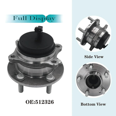 Rear Wheel Bearing And Hub Assembly For Hyundai Santa Fe 2007 To 2020 Veracruz 2007 To 2012 And Kia Sorento 2011 To 2015 5 Lug FWD