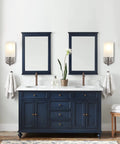 2-Pack Dope Modern Bathroom Wall Sconces In Brushed Nickel Finish With Frosted Glass Bright Vanity Lights flanking mirrors