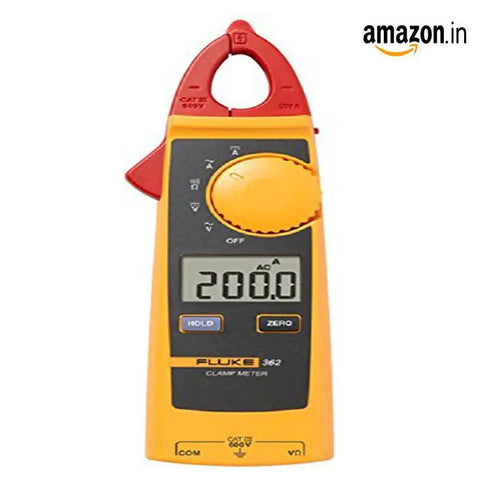 Powerful 200A ACDC Clamp Meter For Electricians, Accurate Current Readings displayed, Professional Grade, Durable Design