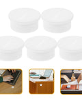 20 Pack Rubber Grommet Kit For Wiring, No Fuss Installation Desk Cable Hole Covers, Round White Rubber And Plastic Grommets For Office Desk And Display, Sleek Design To Protect Cables And Tidy Your Setup on desk holes