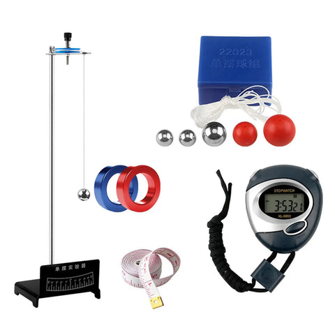 High Precision Metal Pendulum Experiment Kit For Physics Classrooms And Lab Demonstrations with measurement scales stop watch