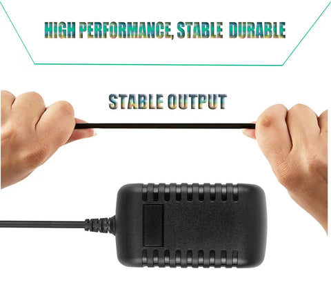 18V AC DC Wall Adapter For Rotary Craft Tools Dead Reliable Replacement Charger viewed being held, showcasing stable output design.