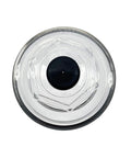 Top view of a 4 Pack Oil Cap Kit Replacement For Dexter 9K 10K 12K And 15K Axles 21 To 36 Thread 4.0 Inch Oil Bath Dust Cap