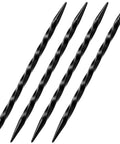 Set Of Four Beefy Steel Scribes With Dual Tapered Points For Straight Shooting Layout Marks On Wood Metal And Tile close-up