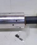 Heavy Duty 3S7811k Hydraulic Rotary Actuator Built Like a Tank With Rock Solid Torque Output for Industrial Machinery Mint Condition Pre Owned, showing shiny metal casing and end flanges.