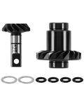 Steel Alloy Helical Axle Overdrive Gear Set for 1 by 18 RC Crawlers Compatible with Redcat Ascent 18 Series, 12T and 20T gears shown