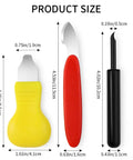 Watch Back Removal Tool Kit For Battery Replacement And Case Opening With Pro Grade Sharp Blade And Comfortable Handle Includes Rag