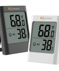 Two Pack Indoor Digital Humidity Gauge And Thermometer For Home Use Handy Hygrometer With Temperature Monitor Reliable