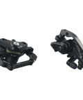 Premium Mountain Bike Mechanical Disc Brake Kit With Cable Levers And 160mm Rotors showing calipers in black finish for reliable braking.