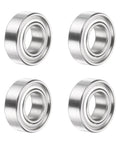 4 Pack SMR126ZZ Deep Groove Ball Bearings 6x12x4mm 440C Stainless Steel Double Shielded ABEC 5 Precision for DIYers and Hobbyists
