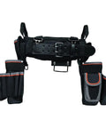 Tradesman Pro Electrician Padded Tool Belt And Pouch Set With Removable Pockets Breathable Mesh Belt Wide Open Loops
