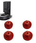 Drive Wheel Axle End Cap Replacement For iRobot Roomba i6 Robotic Vacuum With Thickened 3D Printed Dust Proof Wheel Hub Cover