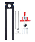 Dead On Accuracy Drawer Punch Locator And Drilling Positioner For Woodworking Projects with aluminum alloy and precision template tools.