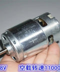 Beefy High Speed DC Motor 12V/18V Ready With 17000 RPM, Big Torque For DIY Projects in hand, 42mm diameter, 5mm shaft