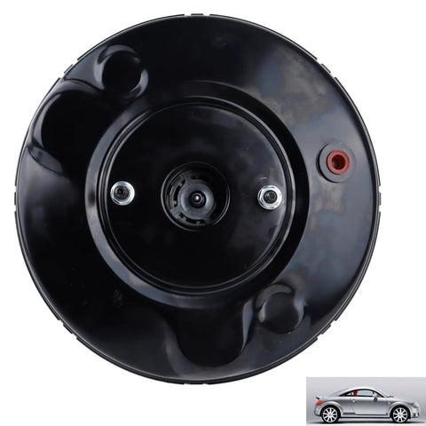 Fresh Vacuum Power Brake Booster Without Master Cylinder For Audi Tt Volkswagen Beetle 02 10 top view showing connections and fittings.