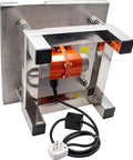 Pro Grade Heavy Duty Concrete Vibration Table Test Bench With Stainless Steel Platform 50 By 50 Cm Low Noise High Power Motor 3000 RPM One To Two MM Amplitude Thick Spring Design For Efficient Concrete Compaction And Stress Testing, stainless steel motor view