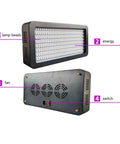 Hella Efficient 365Nm 395Nm 405Nm Dual Wave Ultraviolet Led Arrays Cure Light with lamp beads and cooling fan for SLA DLP printers.