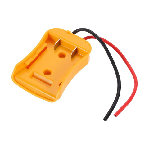 DIY RC Car Battery Adapter Converter Kit With 12AWG Wire And Wire Harness Connector 20V Battery Compatibility Yellow Harness